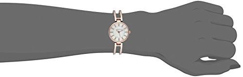 Anne Klein Women's AK/2236RGST Three-Piece Watch and Bracelet Set with Swarovski Crystal Accents