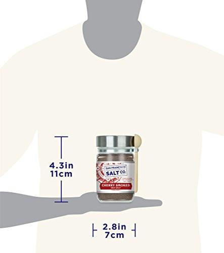 8 Oz Chef's Jar - Cherrywood Smoked Sea Salt