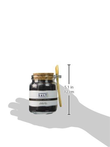 8 Oz Chef's Jar - Black Hawaiian Salt