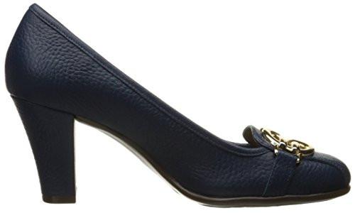 Aerosoles Women's Enrollment Dress Pump, Dark Blue Leather, 8.5 M US