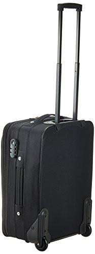American Tourister Elegance Plus 55 cms Black Soft sided Suitcase (87W (0) 09 001)