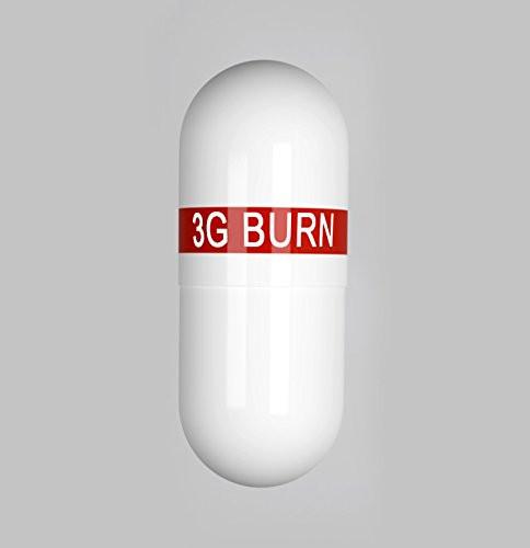 3G-BURN Extreme Fat Burner for Rapid Weight Loss - Pharmaceutical Grade Thermogenic Diet Pills Made with Garcinia Cambogia, Green Coffee, Forskolin and Green Tea. 120 Capsules.
