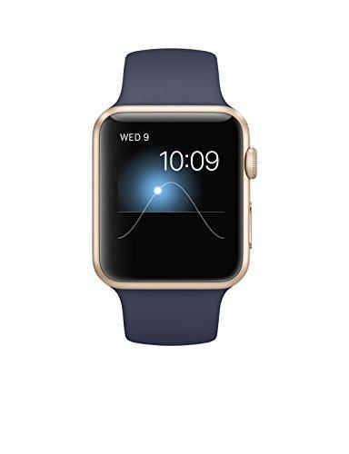 Apple 42mm Smart Watch - Aluminum Case/Midnight Blue Sport Band
