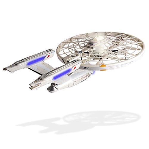 Air Hogs, Star Trek U.S.S Enterprise NCC-1701-A, Remote Control Drone with Lights and Sounds, 2.4 GHZ, 4 Channel