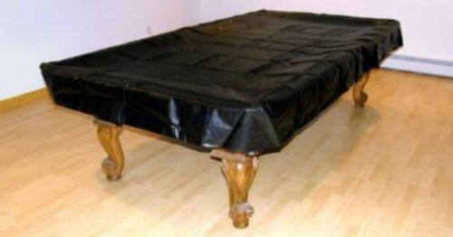 7-Foot Heavy Duty Pool Table Billiard Cover, Black
