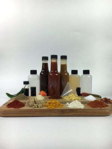 Artisan Hot Sauce Making Kit - Includes everything needed to make 3 sauces