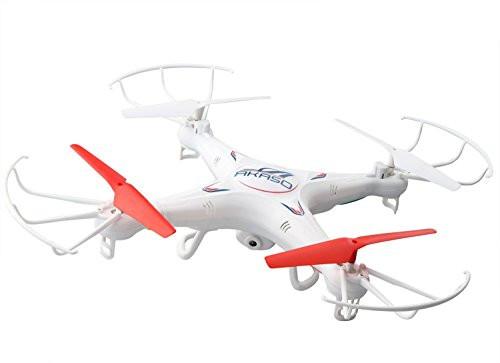 AKASO X5KW App Controlled Drone 4CH 2.4GHz 6-Axis Gyro WiFi FPV Real Time Video Mini RC Quadcopter with 1.3MP HD Camera