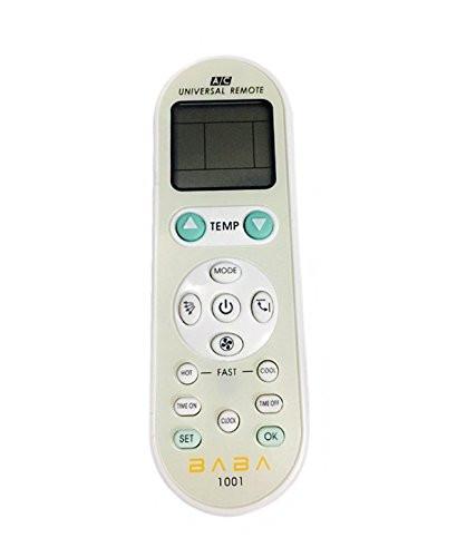 1001 IN 1 Universal AC Compatible Remote Controller Covers Almost All AC Brands + AA/AAA Batteries FREE