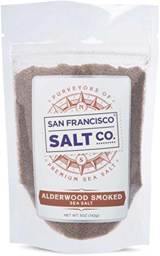 Alderwood Smoked Sea Salt (5oz Pouch Fine Grain)