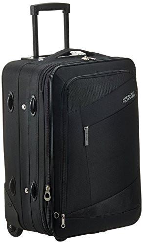 American Tourister Elegance Plus 55 cms Black Soft sided Suitcase (87W (0) 09 001)