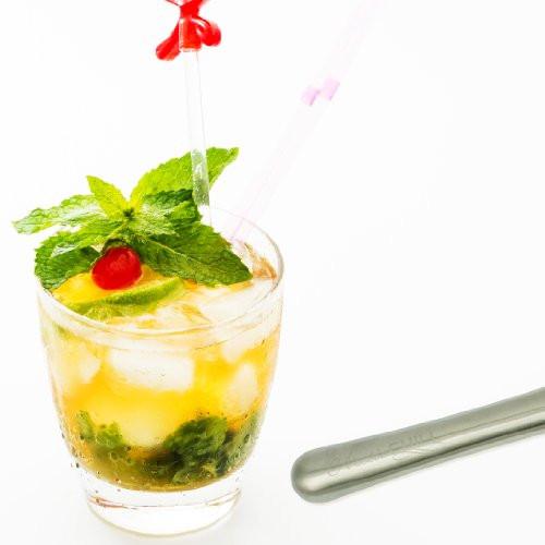 10" Cocktail Muddler & Mixing Spoon - Make Flavour Bursting Cocktails With Ease - Arctic Chill! (1, 0.5 LB)