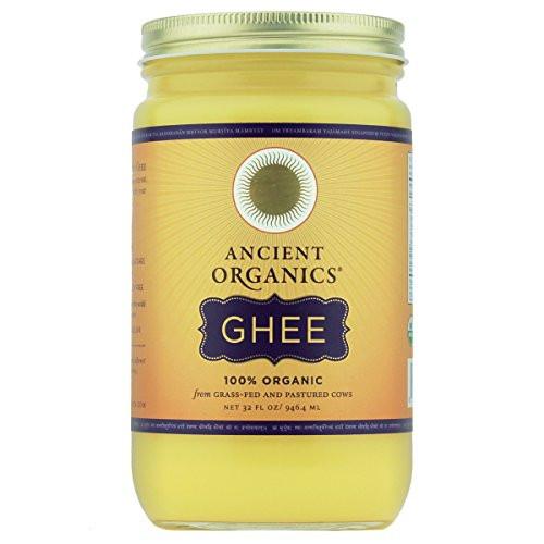 100% Organic Ghee from Grass-fed Cows, 32oz