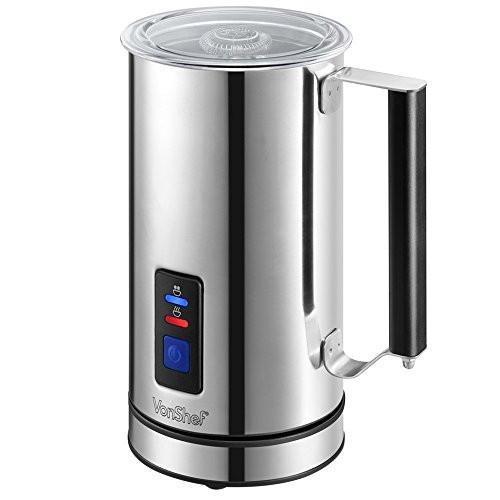 VonShef Premium Electric Milk Frother, Warmer and Cappuccino Maker