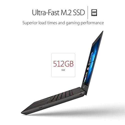 ASUS ZX53VW 15.6" Gaming Laptop, NVIDIA, GTX 960M 4GB, FHD, Intel Core i5-6300HQ, 8GB DDR4, 512GB SSD, Backlit keyboard, Microsoft signature image, Anti-Glare Matte Display.