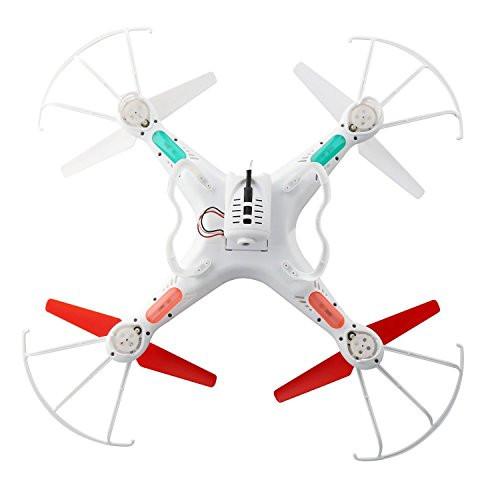 AKASO X5KW App Controlled Drone 4CH 2.4GHz 6-Axis Gyro WiFi FPV Real Time Video Mini RC Quadcopter with 1.3MP HD Camera