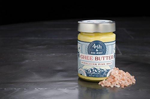 4th & Heart Grass-Fed Ghee Butter, Himalayan Pink Salt, 9 Ounce