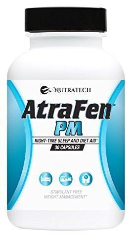 Atrafen PM -PM Diet and Sleep Aid Suppresses Appetite. Helps Regulates Blood Sugar and Cortisol Levels, Stimulates Your Metabolism, and Provides Deep Sleep and 24 Hour Fat Burning!
