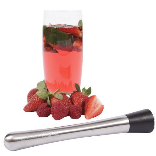10" Cocktail Muddler & Mixing Spoon - Make Flavour Bursting Cocktails With Ease - Arctic Chill! (1, 0.5 LB)