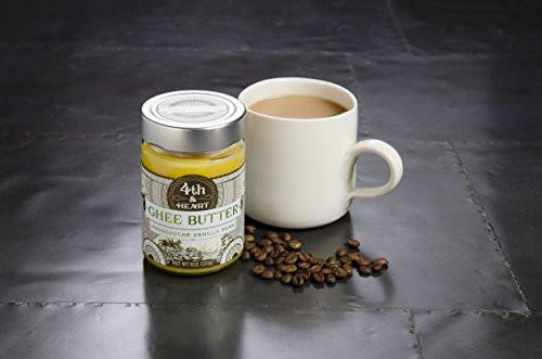 4th & Heart Grass-Fed Ghee Butter, Vanilla Bean, 9 Ounce