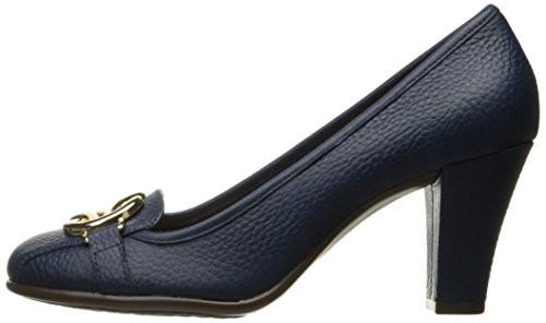 Aerosoles Women's Enrollment Dress Pump, Dark Blue Leather, 8.5 M US