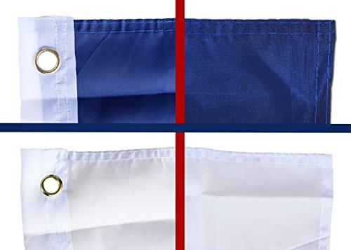 2 Pack -- 3x5ft Commemorative Trump Flag -- Presidental Inauguration Donald Trump -- The 45th U.S. President -- White+Blue -- MAKE AMERICA GREAT AGAIN!!!