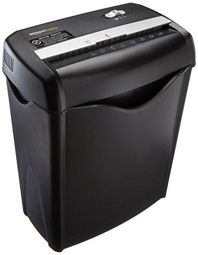 AmazonBasics 6-Sheet Cross-Cut Paper and Credit Card Shredder