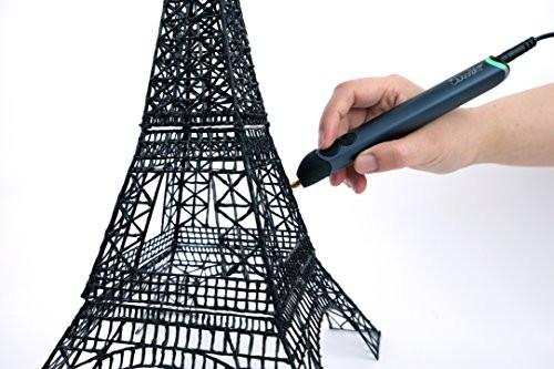 3Doodler Create 3D Pen With 50 Plastic Strands, No Mess, Non-Toxic, Smoky Blue
