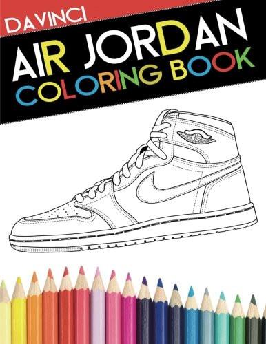 Air Jordan Coloring Book: Sneaker Adult Coloring Book