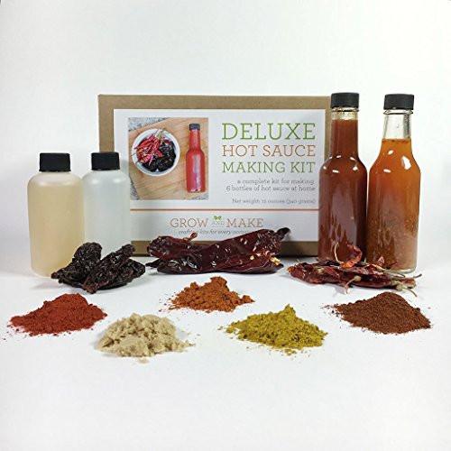 Artisan Hot Sauce Making Kit - Includes everything needed to make 3 sauces
