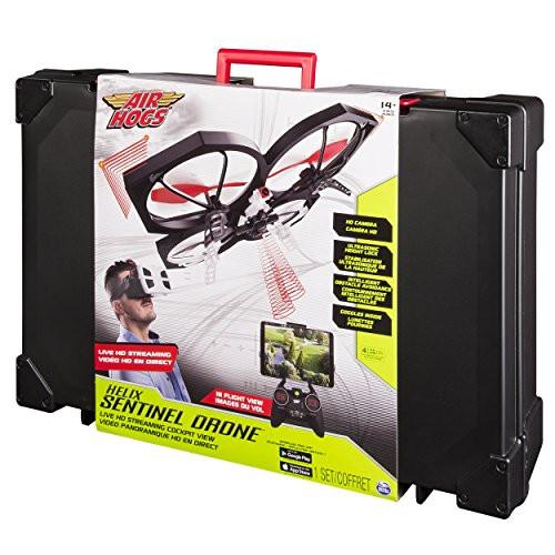 Air Hogs - Helix Sentinel First Person View (FPV) HD 720p Video Drone with 4GB Micro SD Card - WiFi Capable