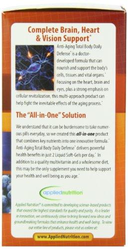 Applied Nutrition Anti-aging Total Body Daily Defense, 50-Count