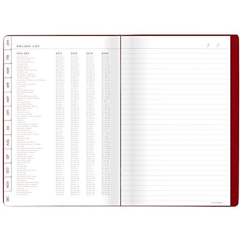 AT-A-GLANCE 2017 Weekly Planner / Appointment Book, 6 x 8-3/4", January Start, 12 Months, Red (YP126-13-17)