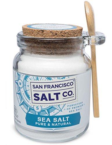 8oz Chef's Jar 3 Pack: Himalayan Salt, French Grey Salt, Pacific Ocean Salt