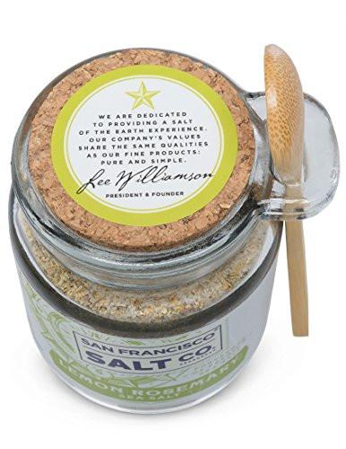 8 Oz Chef's Jar - Lemon Rosemary Sea Salt