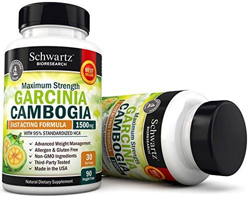 95% HCA Pure Garcinia Cambogia Extract. Fast Acting Appetite Suppressant, Extreme Carb Blocker & Fat Burner Supplement for Fast Weight Loss & Fat Metabolism. Best Garcinia Cambogia Raw Diet Pills