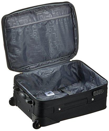 American Tourister Elegance Plus 55 cms Black Soft sided Suitcase (87W (0) 09 001)