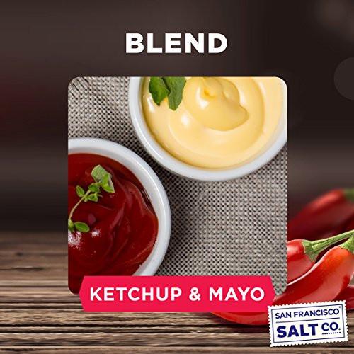 8 Oz Chef's Jar - Sriracha Salt in a Gourmet Chef Jar - Fire up your taste buds