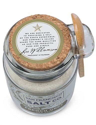 8 Oz Chef's Jar - French Grey Salt