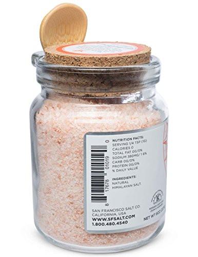8oz Chef's Jar 3 Pack: Himalayan Salt, French Grey Salt, Pacific Ocean Salt