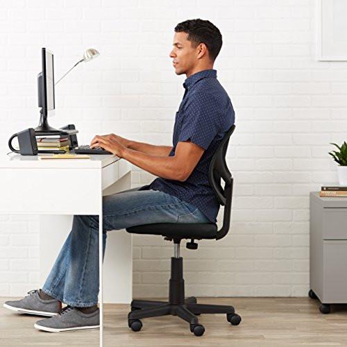 AmazonBasics Low-Back Computer Chair - Black