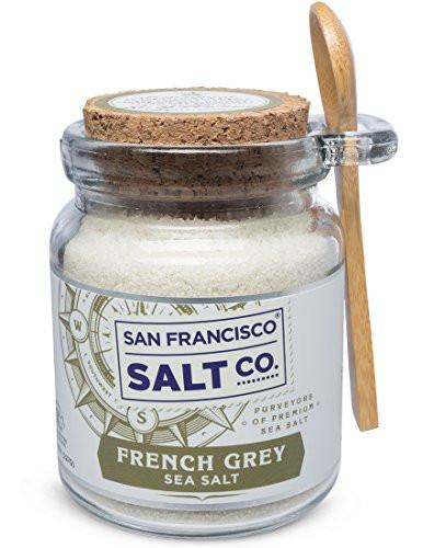 8oz Chef's Jar 3 Pack: Himalayan Salt, French Grey Salt, Pacific Ocean Salt