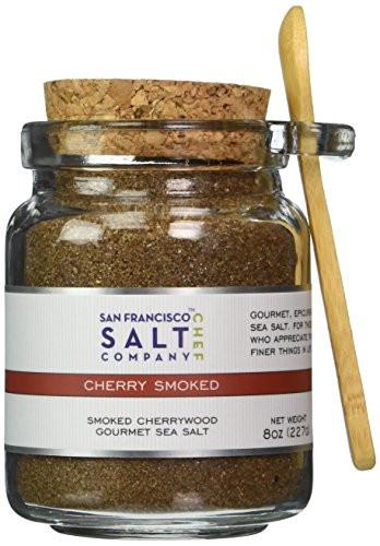 8 Oz Chef's Jar - Cherrywood Smoked Sea Salt