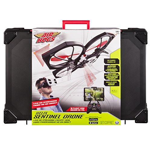 Air Hogs - Helix Sentinel First Person View (FPV) HD 720p Video Drone with 4GB Micro SD Card - WiFi Capable