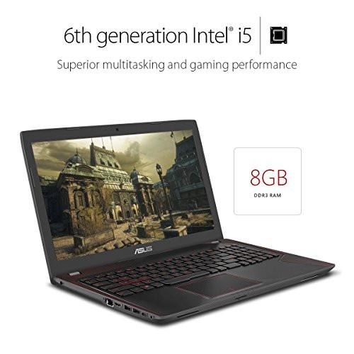 ASUS ZX53VW 15.6" Gaming Laptop, NVIDIA, GTX 960M 4GB, FHD, Intel Core i5-6300HQ, 8GB DDR4, 512GB SSD, Backlit keyboard, Microsoft signature image, Anti-Glare Matte Display.