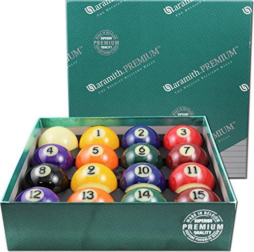 Aramith 2-1/4" Regulation Size Premium Billiard/Pool Balls, Complete 16 Ball Set