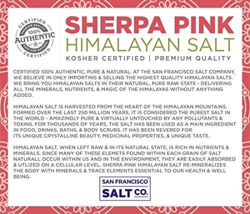 8 Oz Chef's Jar - Sherpa Pink Himalayan Salt