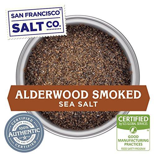 Alderwood Smoked Sea Salt (5oz Pouch Fine Grain)