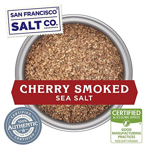 8 Oz Chef's Jar - Cherrywood Smoked Sea Salt