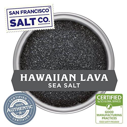 8 Oz Chef's Jar - Black Hawaiian Salt