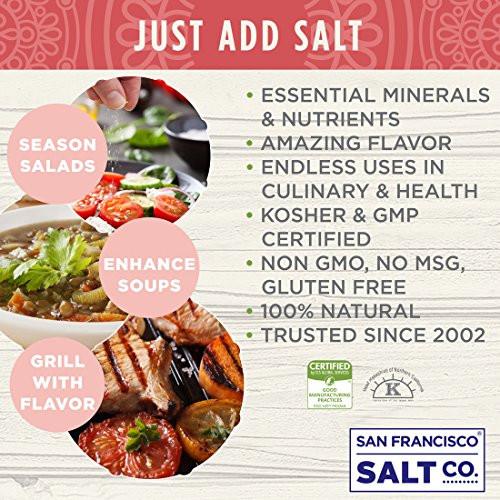 8 Oz Chef's Jar - Sherpa Pink Himalayan Salt